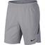 Nike Mens Flex Ace 9 Inch Shorts - Atmosphere Grey/Black - thumbnail image 1
